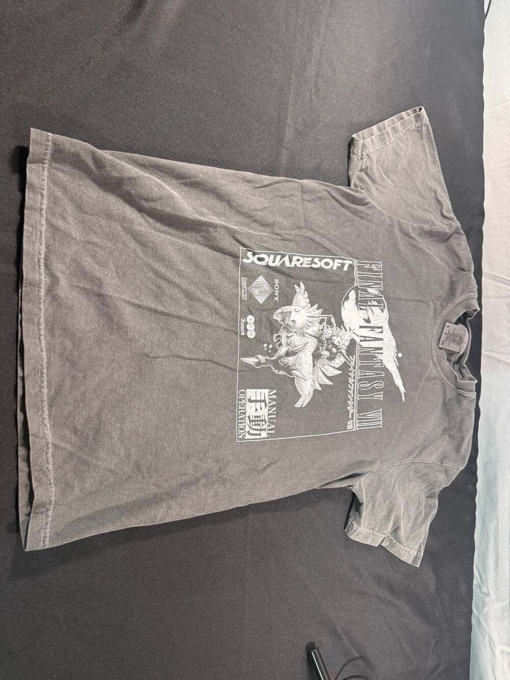 Comfort Colors Final Fantasy VII SquareSoft Chocobo Graphic T-Shirt